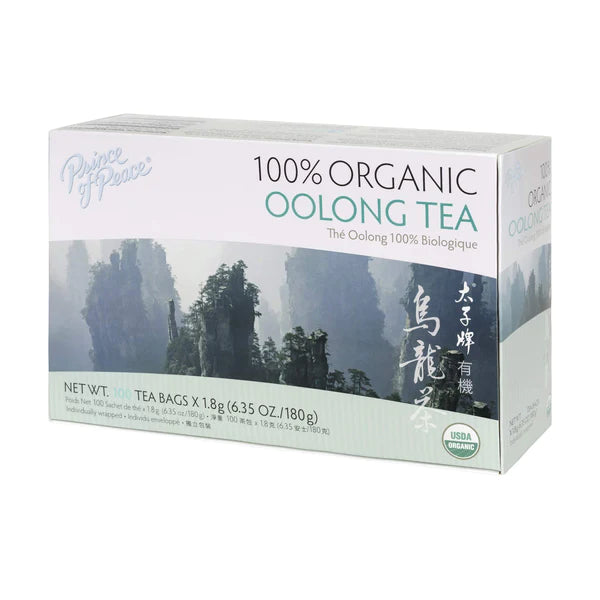 Organic Oolong Tea, 100 Tea Bags - Prince of Peace
