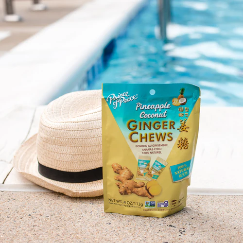 Prince of Peace Pineapple Coconut Ginger Chews - 113g