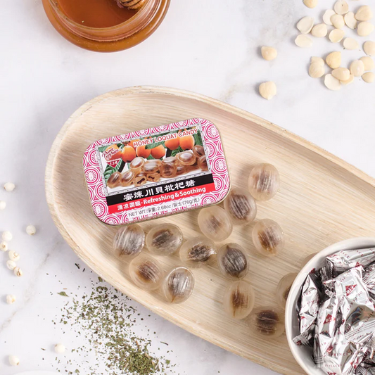 Honey Loquat Candy – Mint & Pear Flavor, 76g & 148g | Prince of Peace