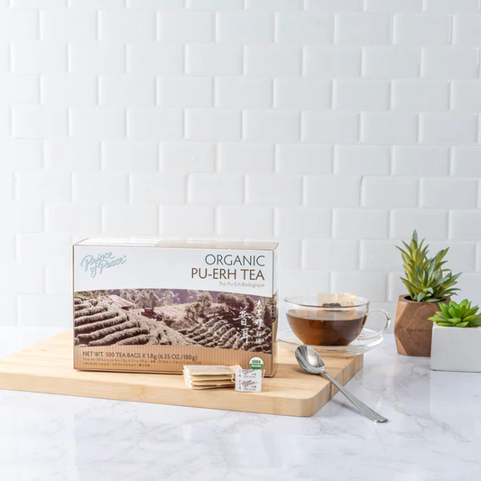 Pu-Erh Organic Tea, 100 Tea Bags