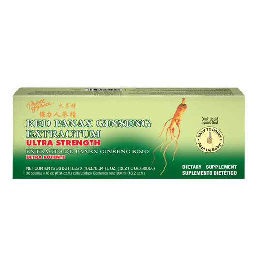 Ultra Red Panax Ginseng Extract (30 x 10cc Vials) – Prince of Peace