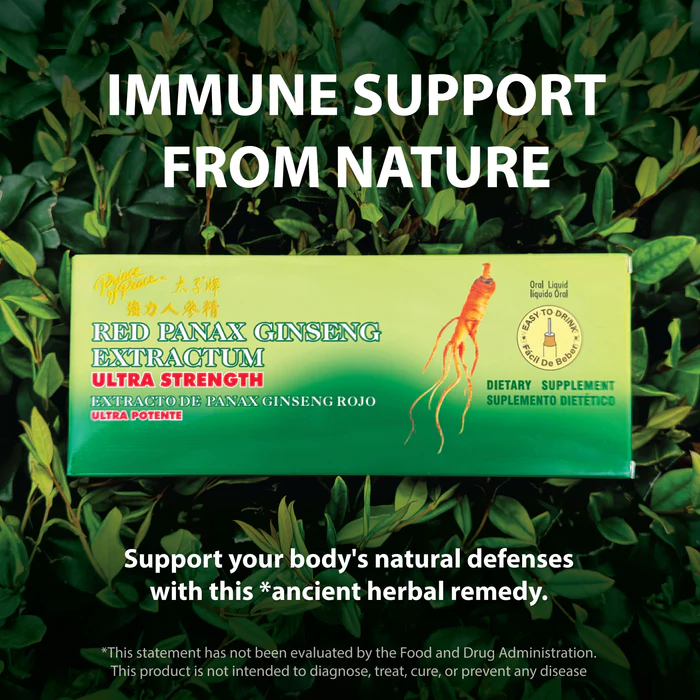 Ultra Red Panax Ginseng Extract (30 x 10cc Vials) – Prince of Peace