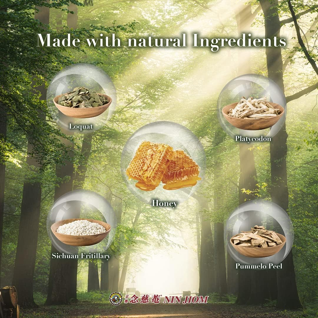 Nin Jiom Honey Loquat Syrup, 300ml | Traditional Herbal Syrup