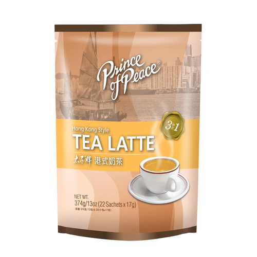 Instant Hong Kong Style Milk Tea Latte (3-in-1), 22 Sachets | Prince of Peace