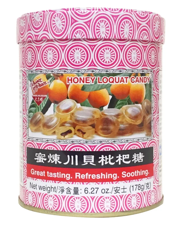 Honey Loquat Candy, 48g, 76g & 178g - Prince of Peace