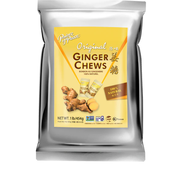 iwellfresh Ginger Chews – 1 LB, Natural Digestive Support