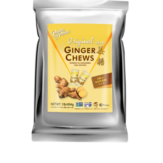 iwellfresh Ginger Chews – 1 LB, Natural Digestive Support