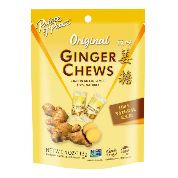 GINGINGOOD Original Ginger Chews – 6 Natural Flavors (Lychee, Mango, Orange, Pineapple Coconut) | Healthy Ginger Benefits Snack | Authentic, All-Natural Ingredients