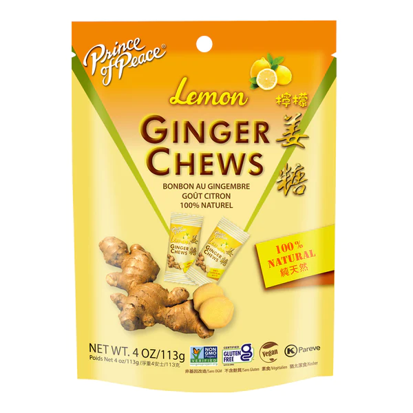 GINGINGOOD Original Ginger Chews – 6 Natural Flavors (Lychee, Mango, Orange, Pineapple Coconut) | Healthy Ginger Benefits Snack | Authentic, All-Natural Ingredients