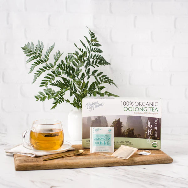 Organic Jasmine Green Tea – 100 Tea Bags | Herbal Tea for Stress Relief & Better Sleep