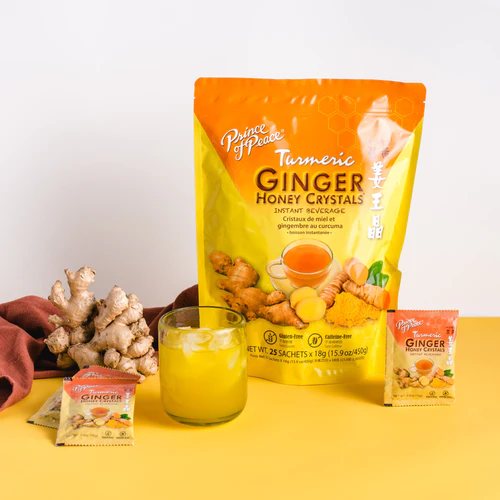 Instant Ginger Honey Crystals – Cozy Ginger Tea | Prince of Peace