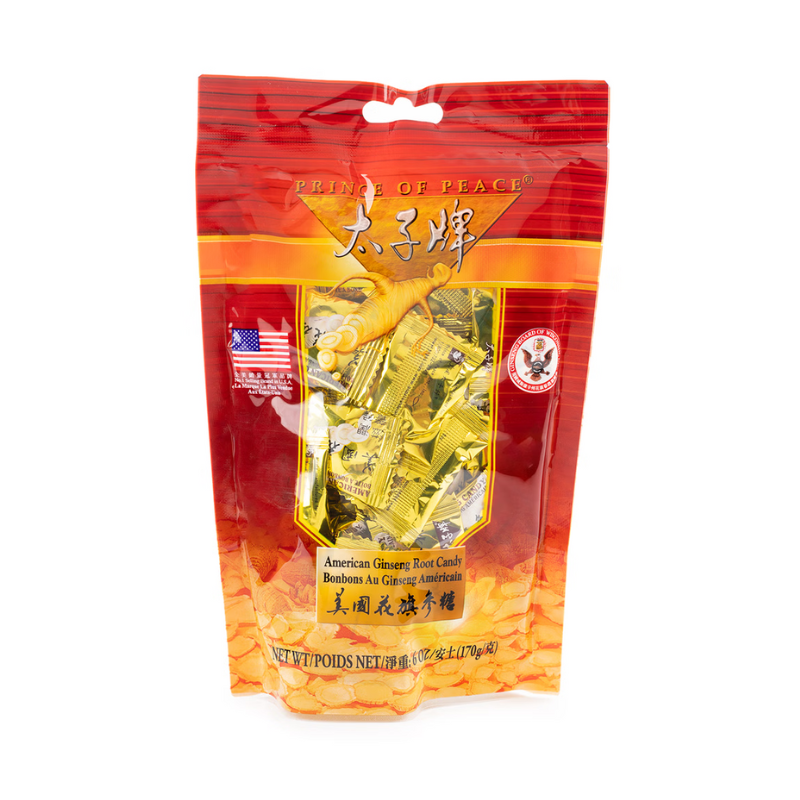 American Ginseng Candy - 6 & 16 oz (Prince of Peace Product)