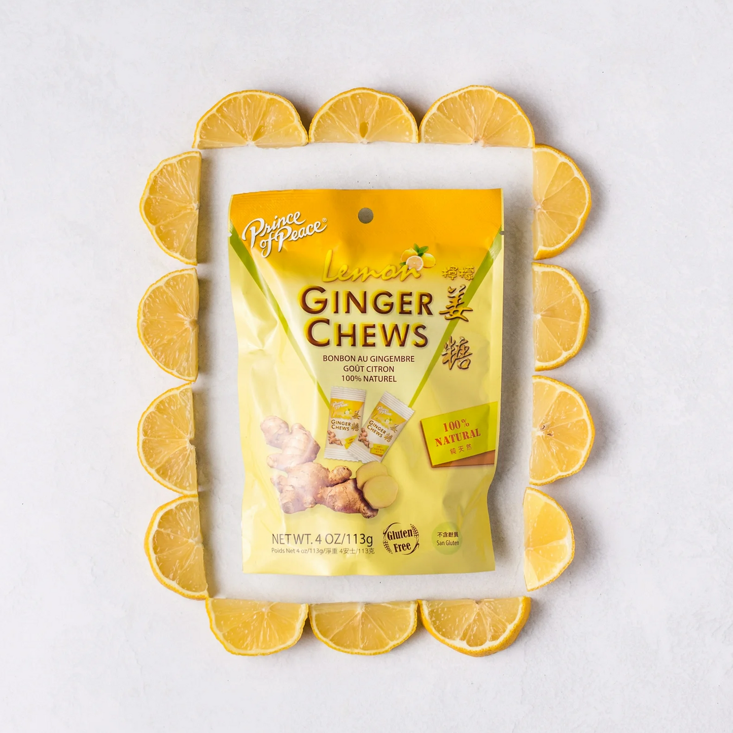 GINGINGOOD Original Ginger Chews – 6 Natural Flavors (Lychee, Mango, Orange, Pineapple Coconut) | Healthy Ginger Benefits Snack | Authentic, All-Natural Ingredients