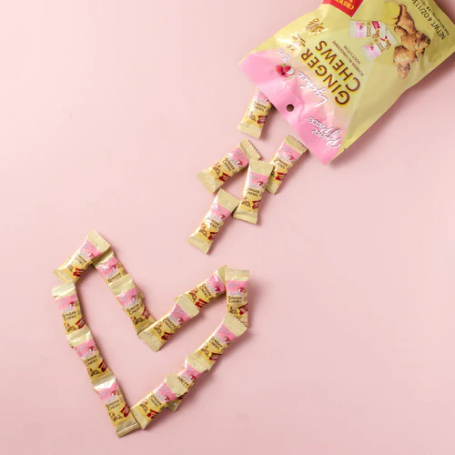 Pineapple Coconut Ginger Chews, 4oz (113g) Bag