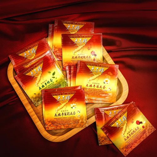 Wisconsin Ginseng Tea – 4 Flavors, 28 Tea Bags
