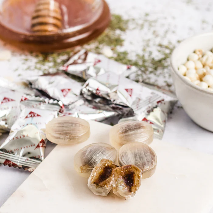 Honey Loquat Candy – Mint & Pear Flavor, 76g & 148g | Prince of Peace