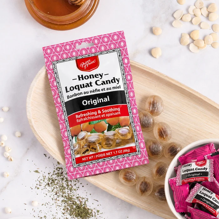 Honey Loquat Candy, 48g Bag - Prince of Peace