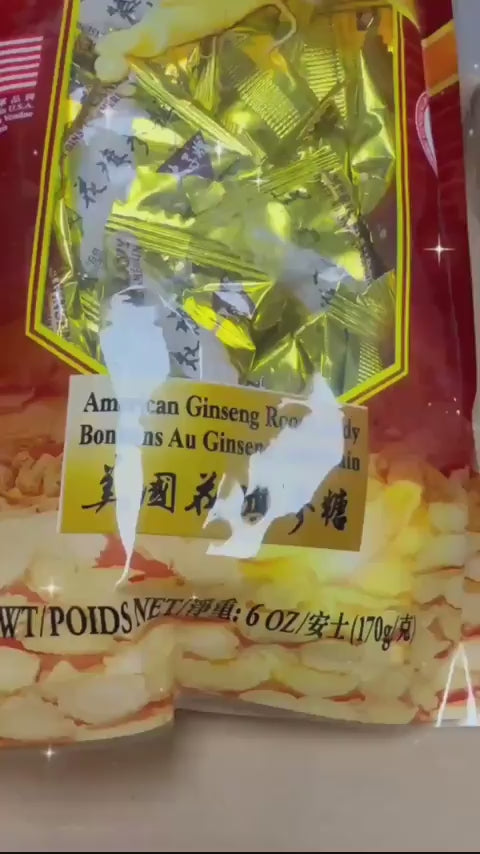 American Ginseng Candy - 6 & 16 oz (Prince of Peace Product)