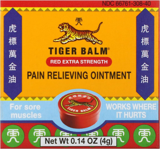 Tiger Balm Red Extra Strength Ointment (4g)
