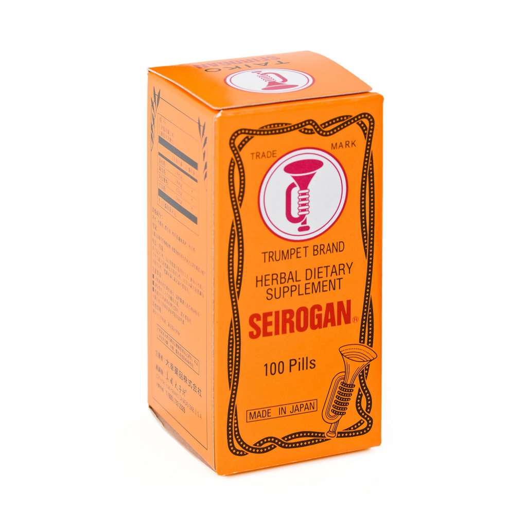 TRUMPET BRAND Seirogan Herbal Dietary Supplement 100/400 Pills